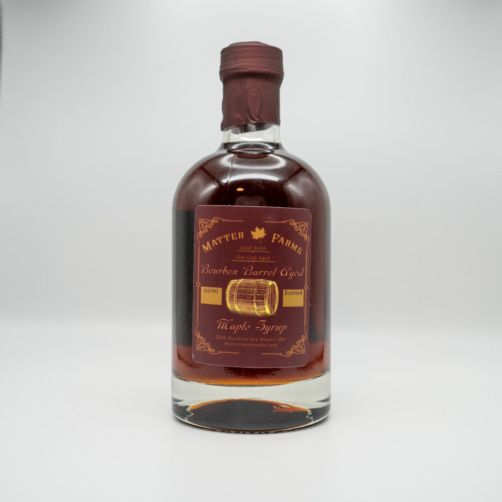 Bourbon Barrel Aged Maple Syrup