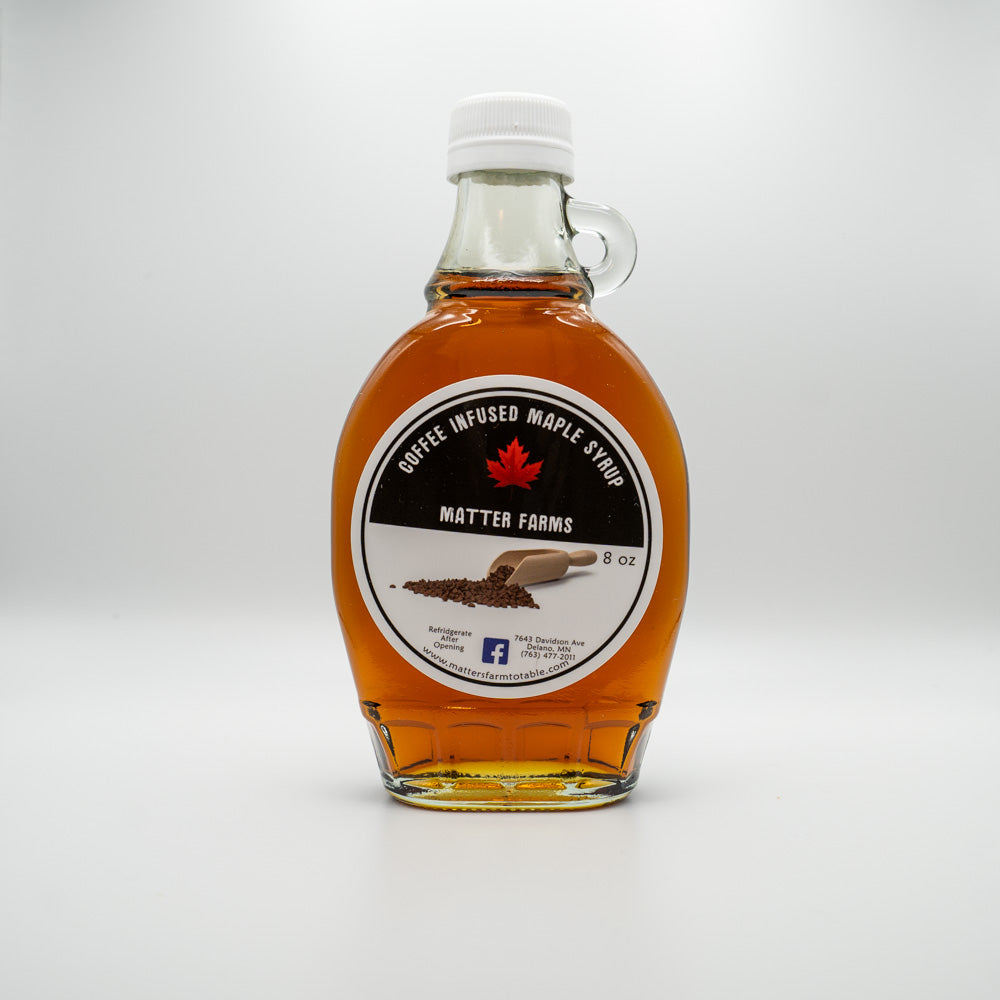 Coffee Infused Maple Syrup