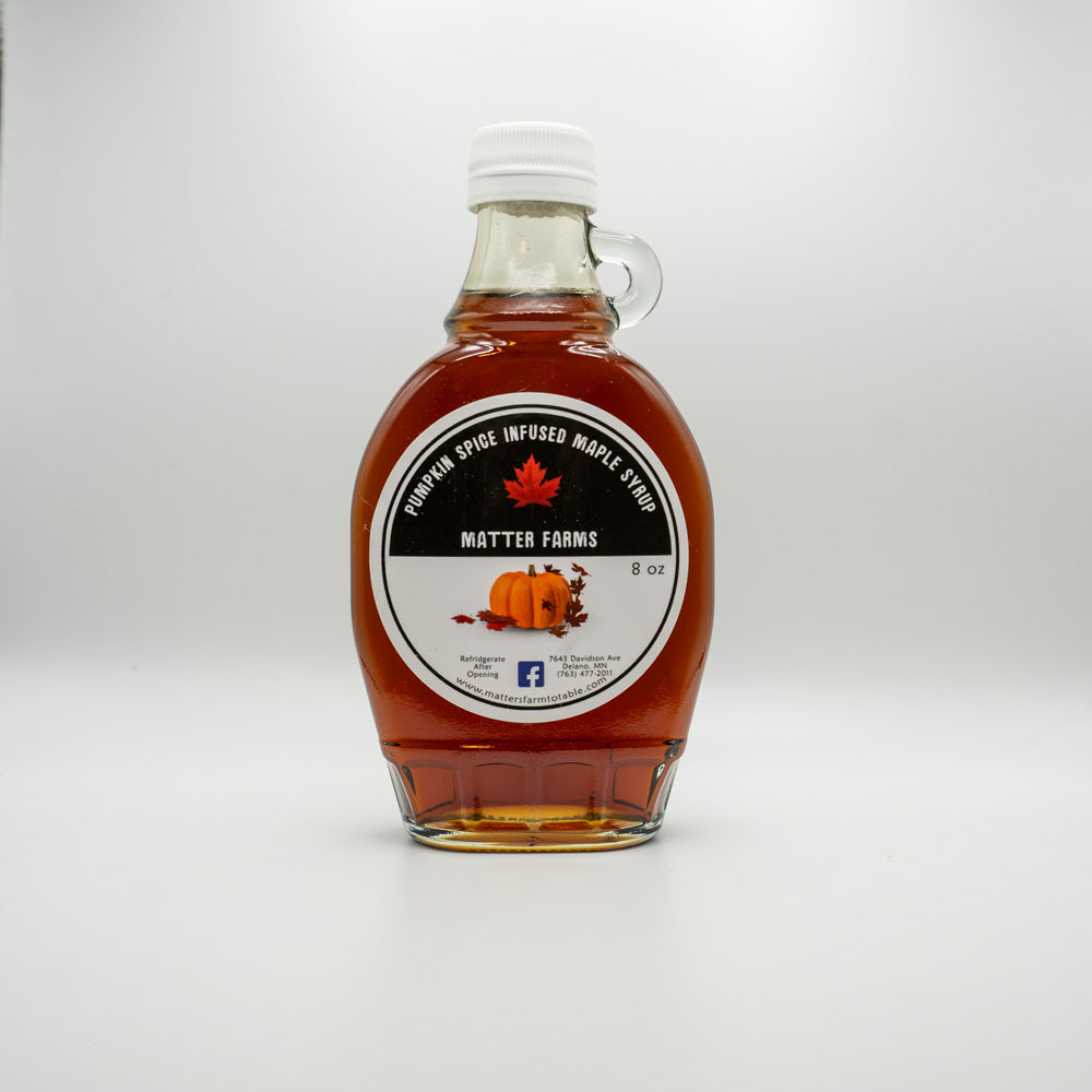 Pumpkin Spice Infused Maple Syrup