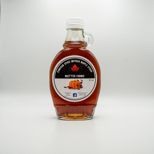 Pumpkin Spice Infused Maple Syrup
