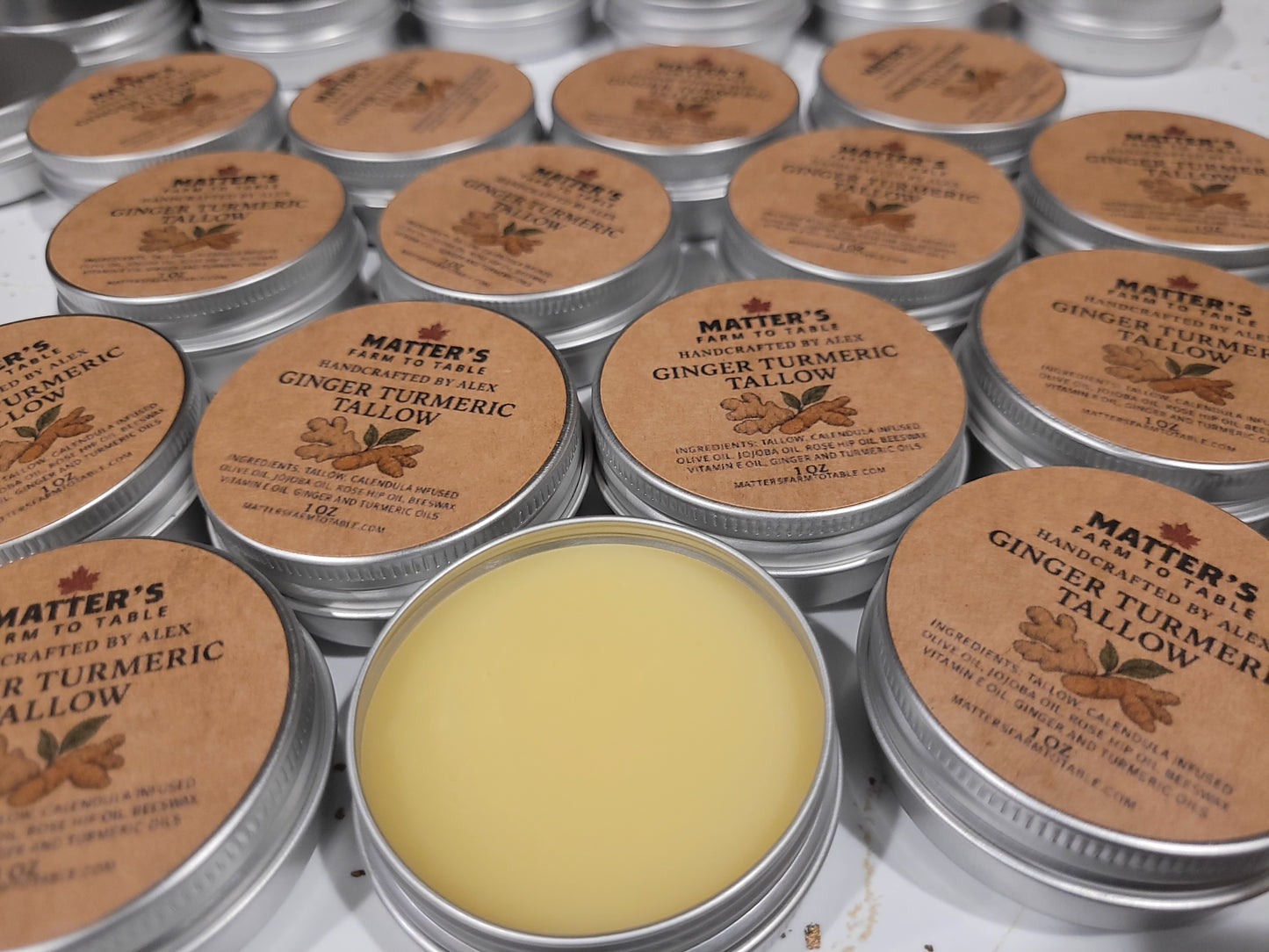 Tallow - Ginger Tumeric