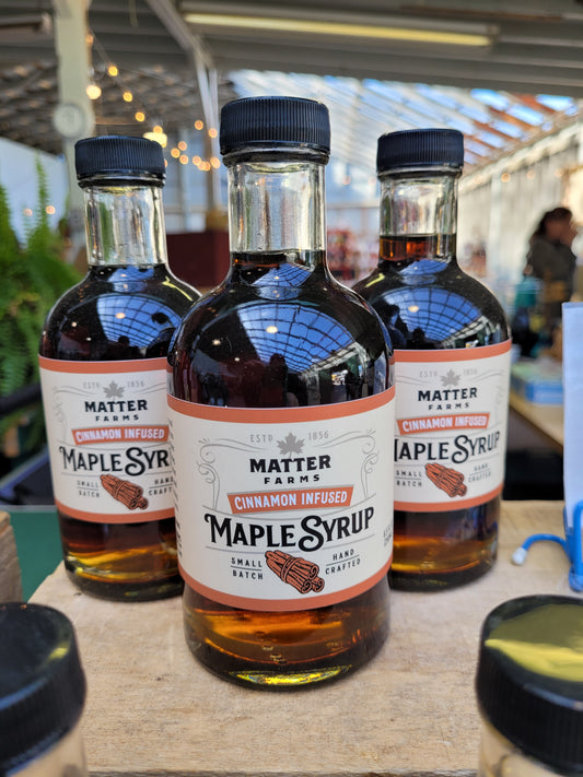 Cinnamon Infused Maple Syrup