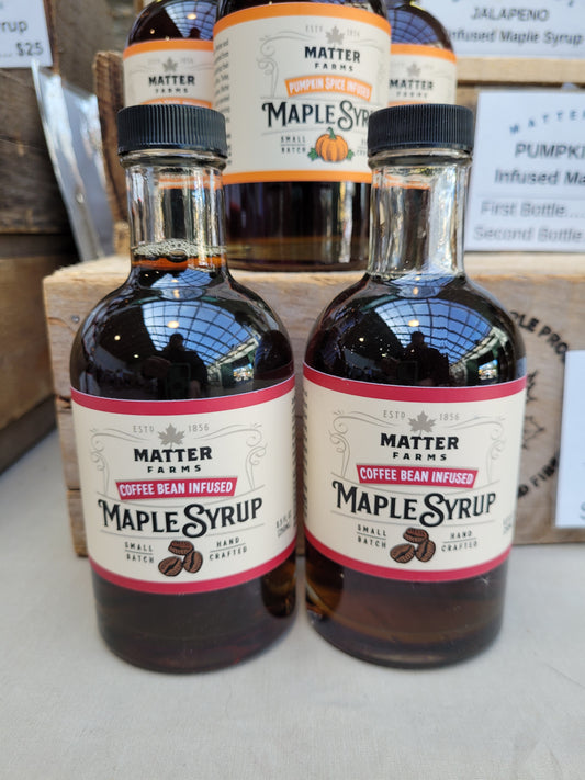 Coffee Infused Maple Syrup