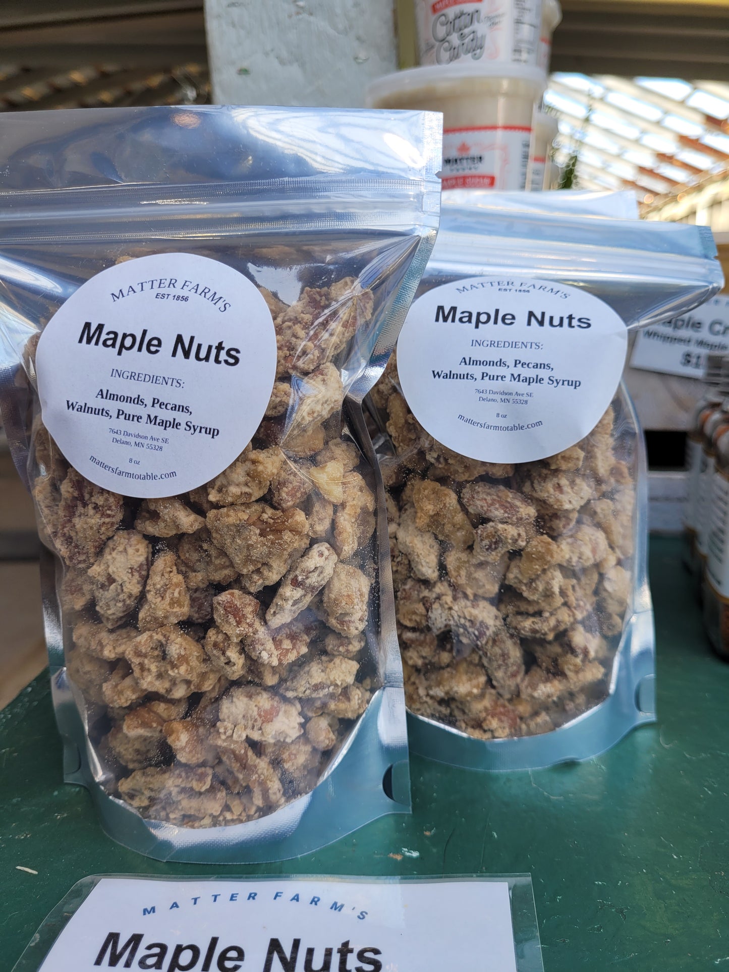 Maple Coated Nuts