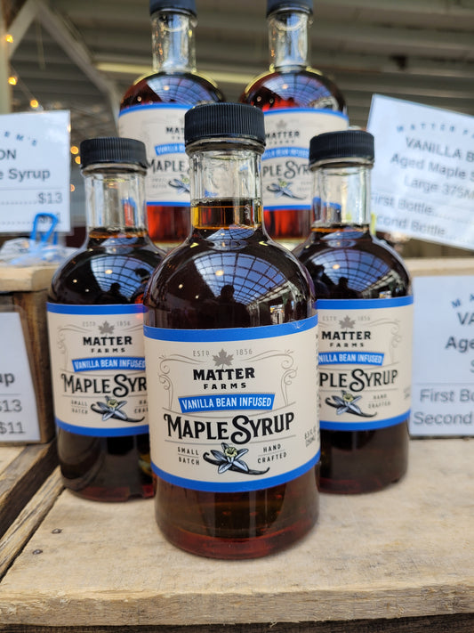 Vanilla Bean Infused Maple Syrup