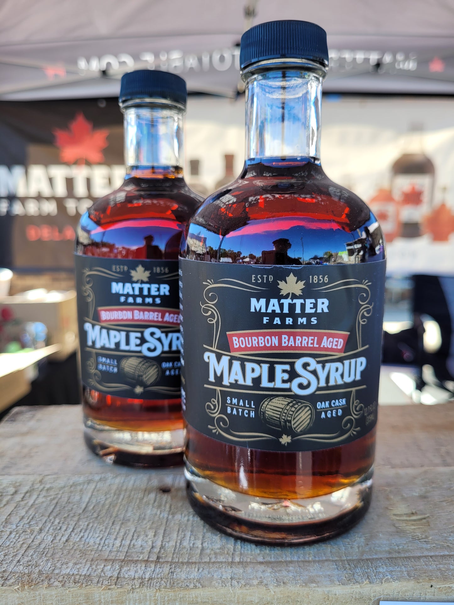 Bourbon Barrel Aged Maple Syrup