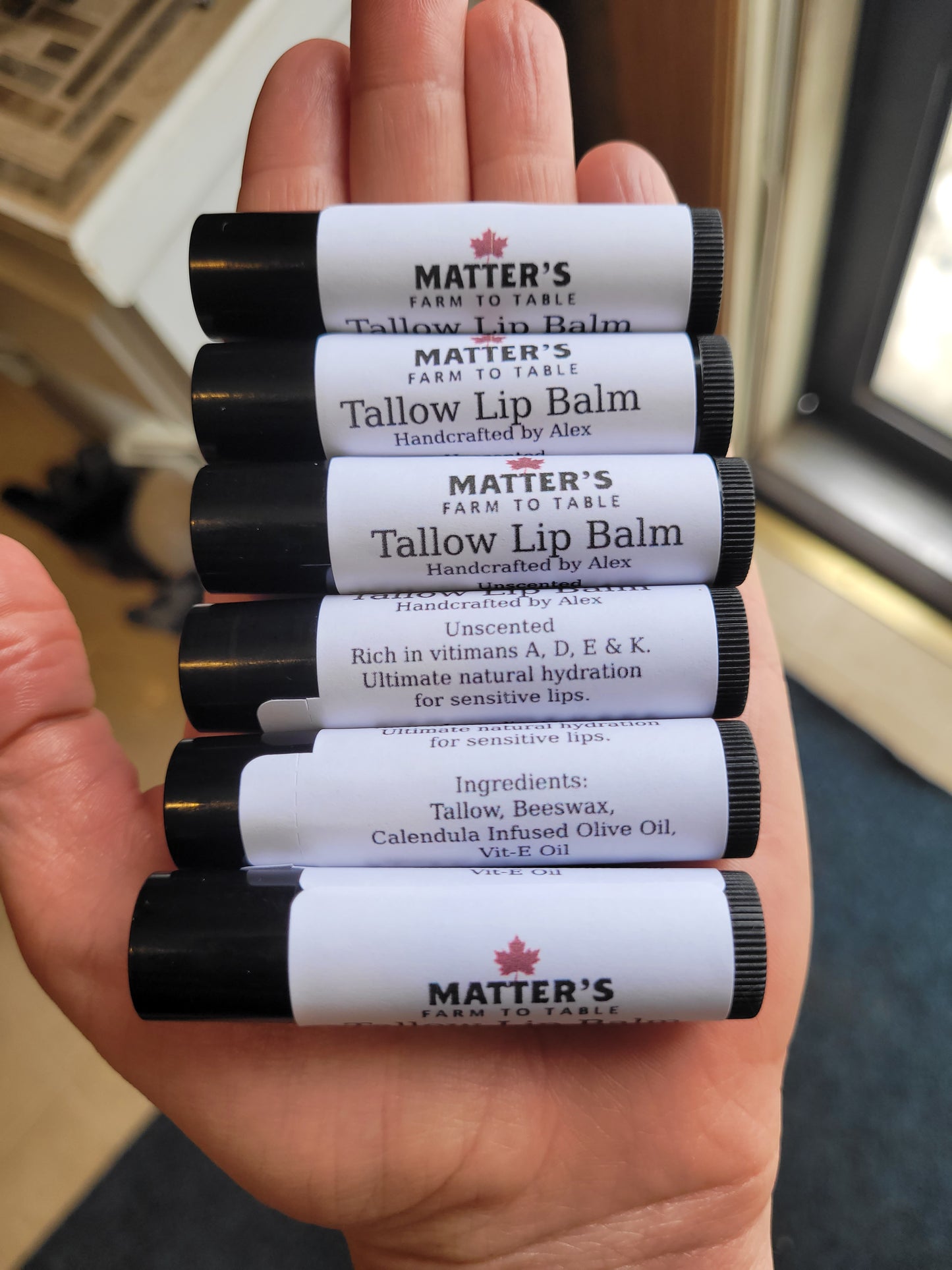 Tallow Lip Balm