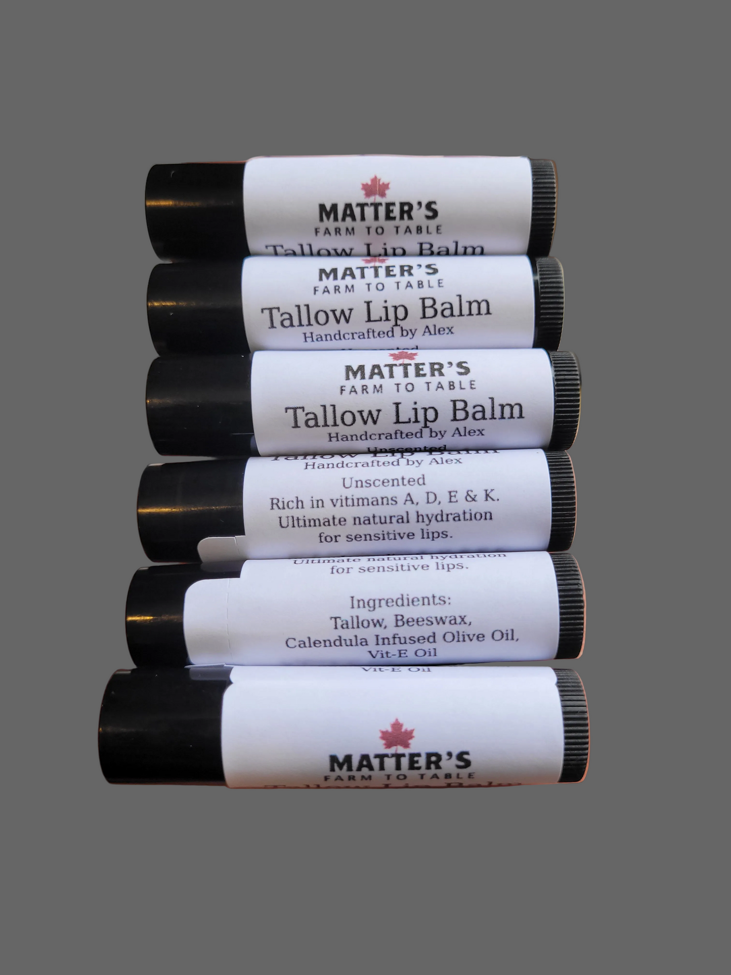 Tallow Lip Balm